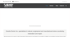 Desktop Screenshot of granite-doctor.com